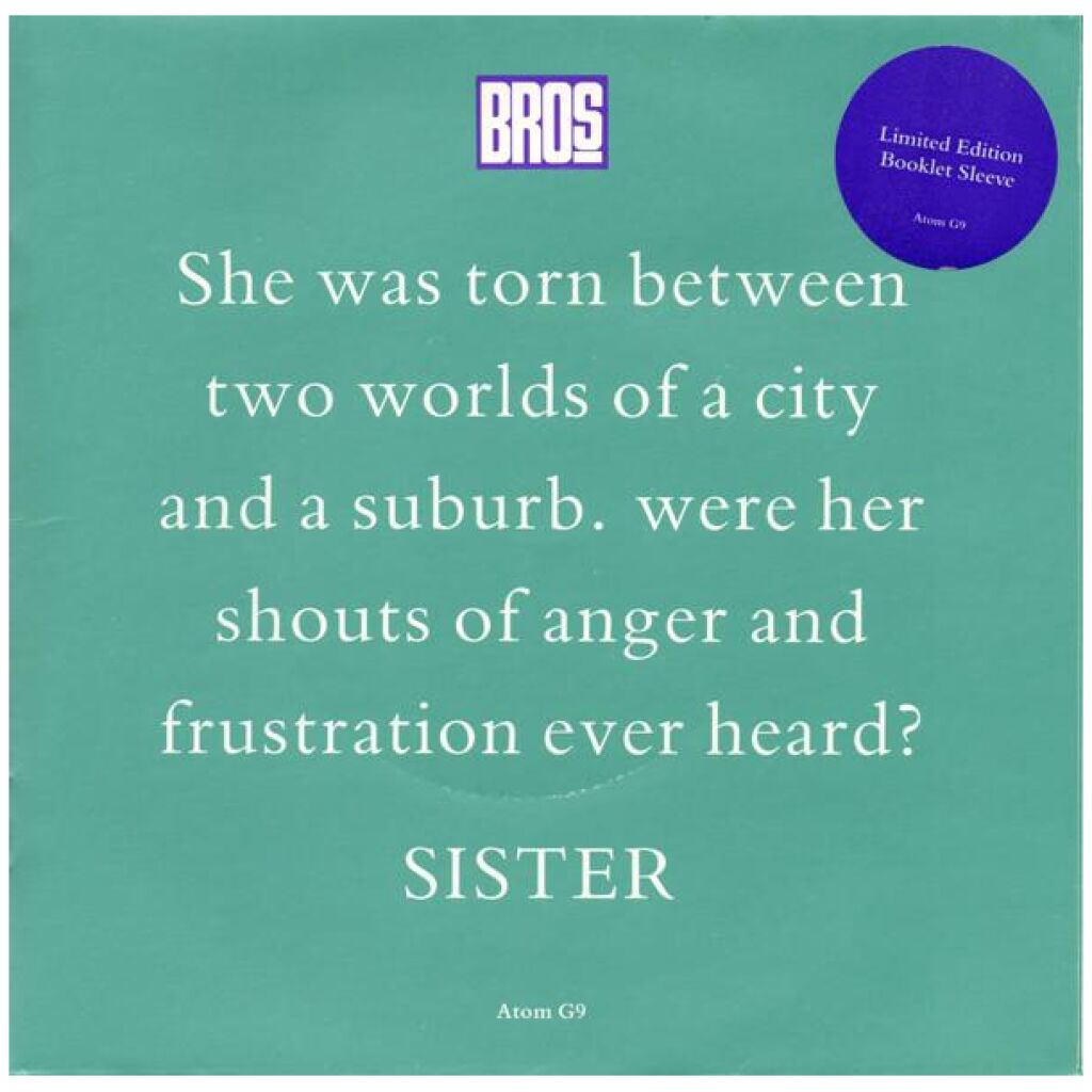 Bros - Sister (7, Single, Ltd, Boo)