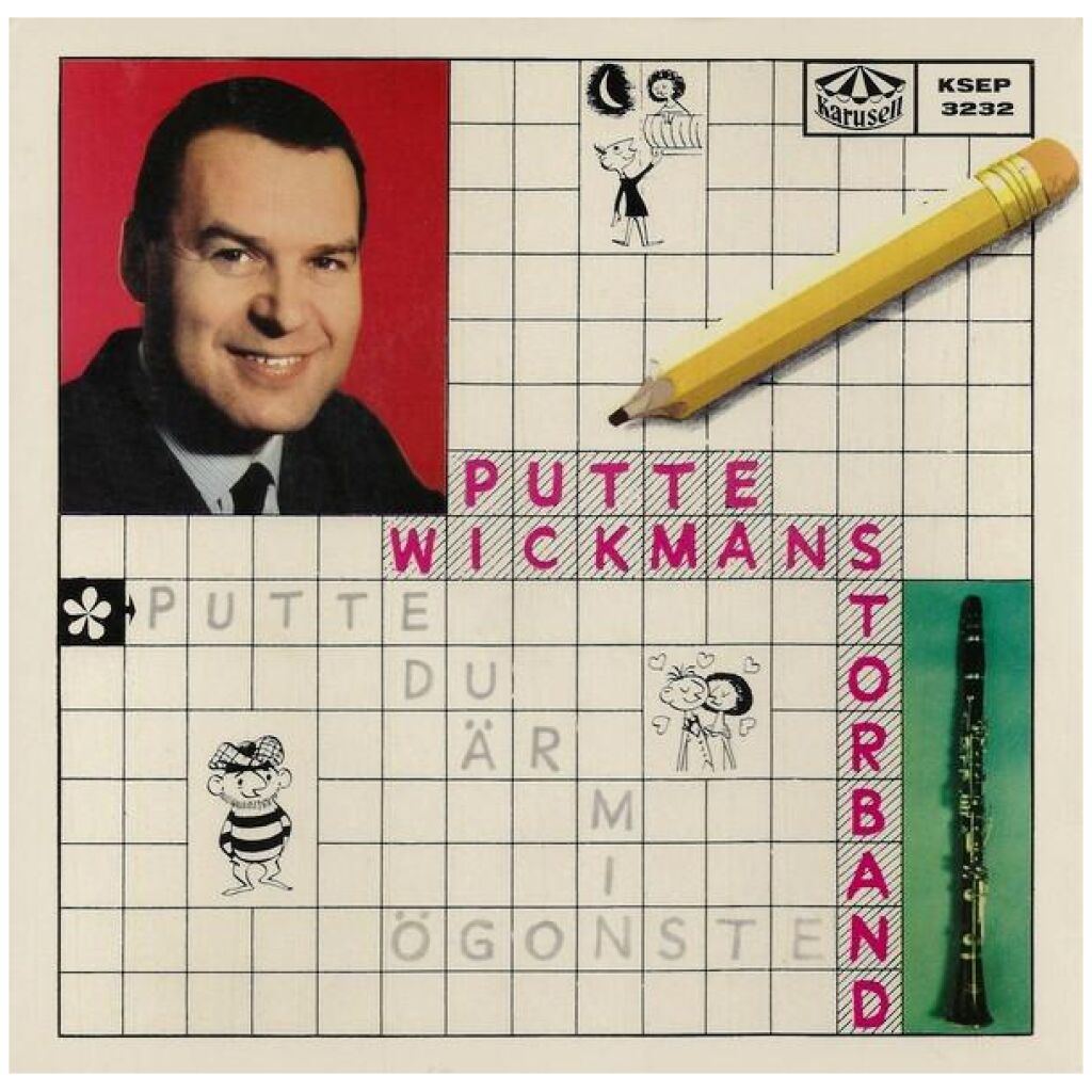 Putte Wickmans Storband - Putte, Du Är Min Ögonsten (7, EP)