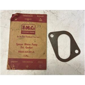 Spacer vattenpump Ford Edsel Lincoln Mercur 292 1955-57, Fomoco B8ME-8A501-A NOS