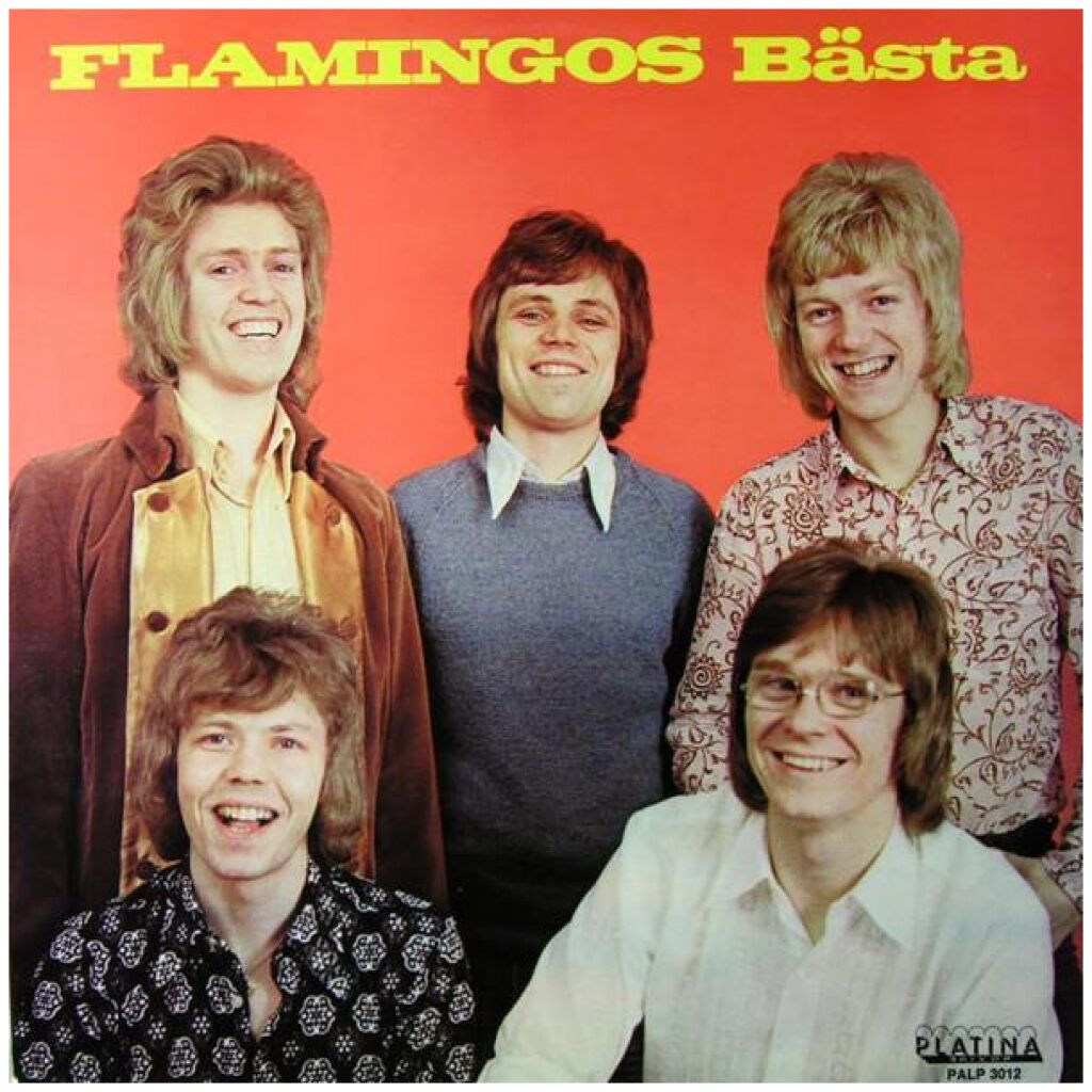 Flamingokvintetten - Flamingos Bästa (LP, Comp)