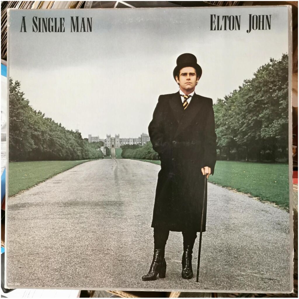 Elton John - A Single Man (LP, Album, Mon)