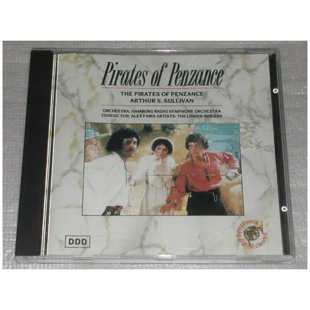 Arthur S. Sullivan*, Hamburg Radio Symphony Orchestra*, The Linden Singers, Alexander Faris - The Pirates Of Penzance (CD, Album, Red)