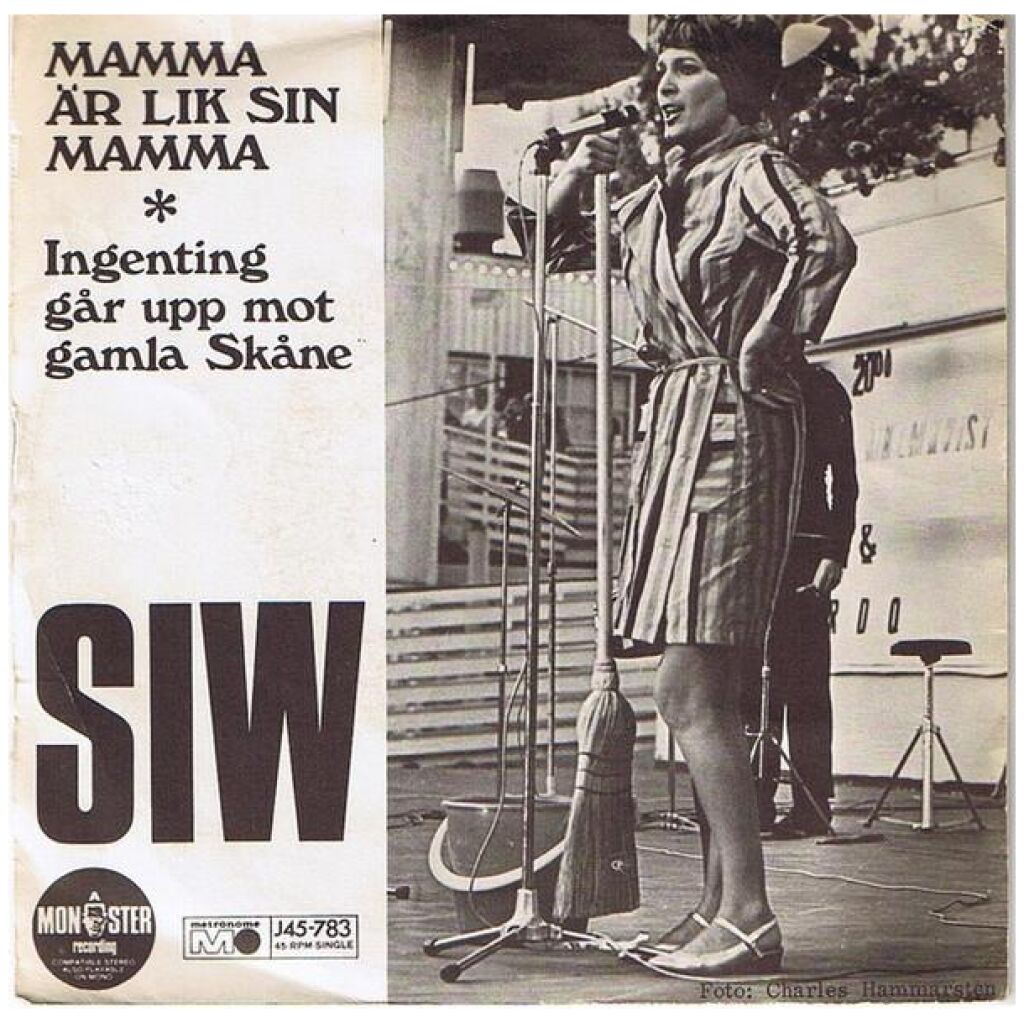 Siw Malmkvist - Mamma Är Lik Sin Mamma (7, Single)