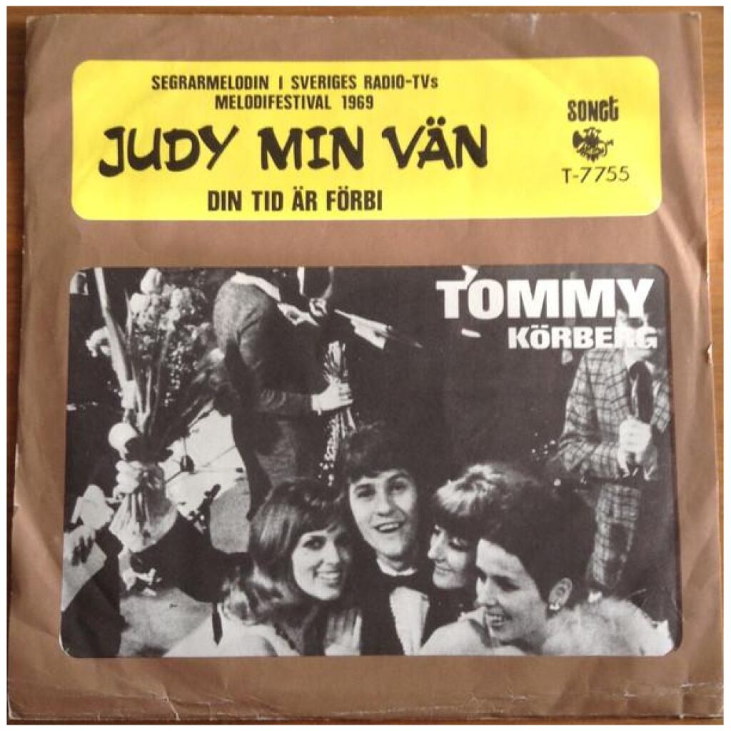 Tommy Körberg - Judy Min Vän (7, Single, Bro)