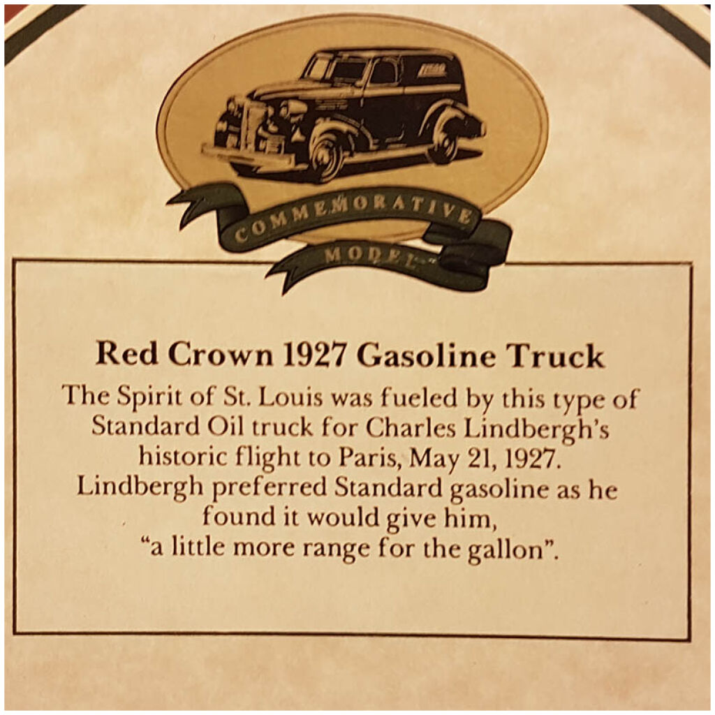 Chevron 1927 Gasoline Truck Red Crown Gas