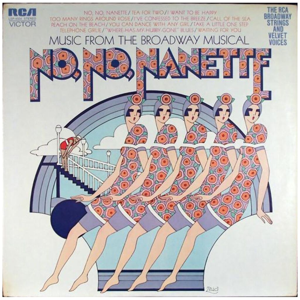 The RCA Broadway Strings & Velvet Voices - Music From The Broadway Musical No, No, Nanette (LP)