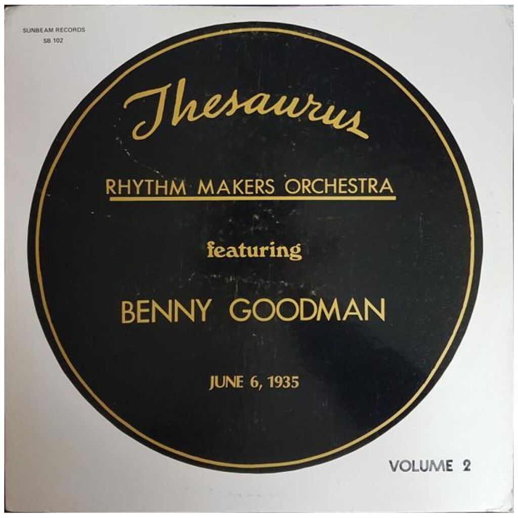 Rhythm Makers Orchestra Featuring Benny Goodman - Thesaurus - Volume 2 (LP)