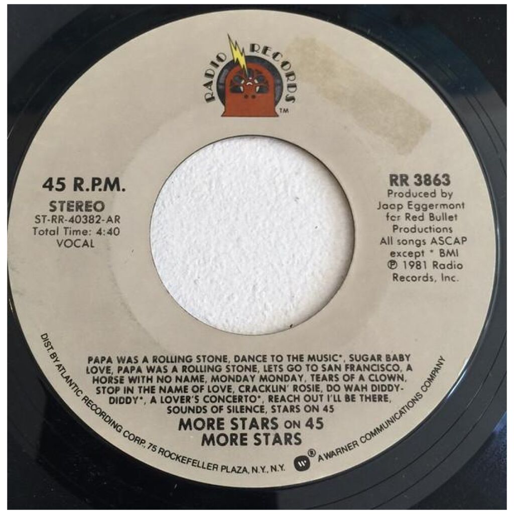 Stars On 45 - More Stars On 45 (7, Single, AR)