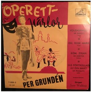 Per Grundén - Operett-Pärlor (7, EP)