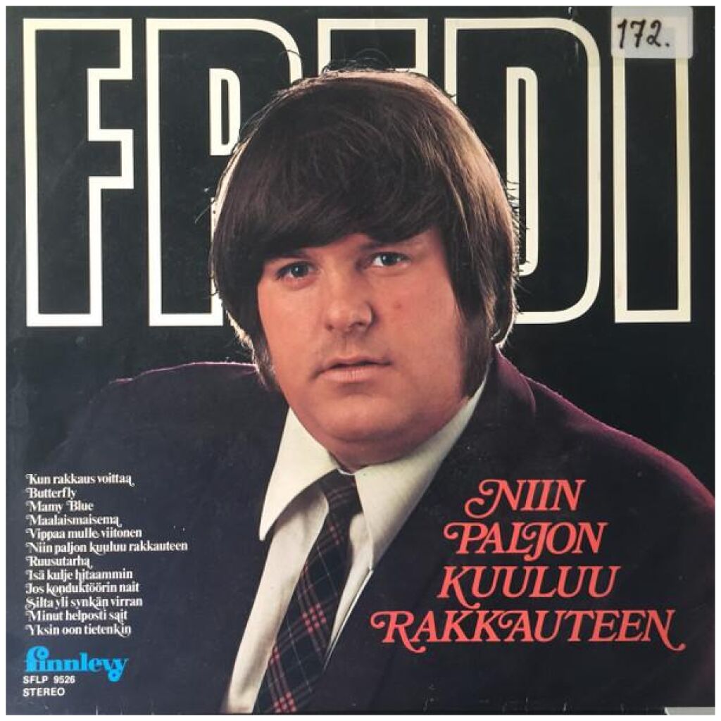 Fredi - Niin Paljon Kuuluu Rakkauteen (LP, Album)
