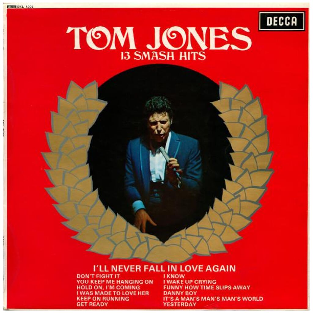 Tom Jones - 13 Smash Hits (LP, Album)