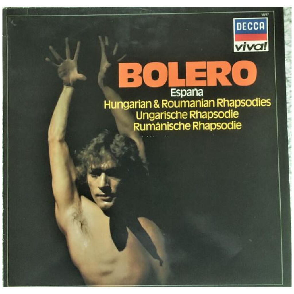 The London Philharmonic Orchestra / Stanley Black - Ravel Bolero / Chabrier España / Liszt Hungarian Rhapsody No.2 (LP, Comp)