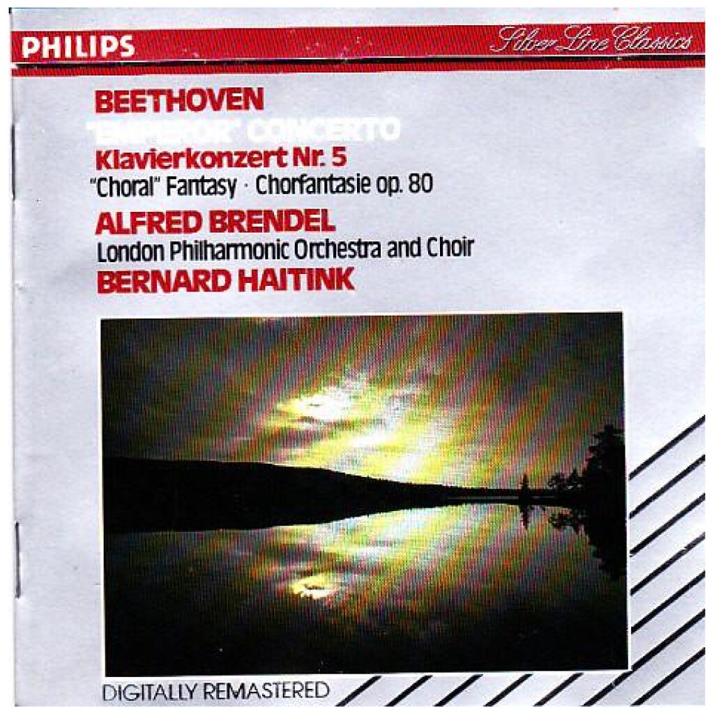 Beethoven*, Alfred Brendel, London Philharmonic Orchestra* & Choir*, Bernard Haitink - Piano Concertos No. 5 Choral Fantasy (CD, Album)