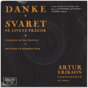 Artur Erikson - Danke - Svaret På Livets Gåtor (7, EP)