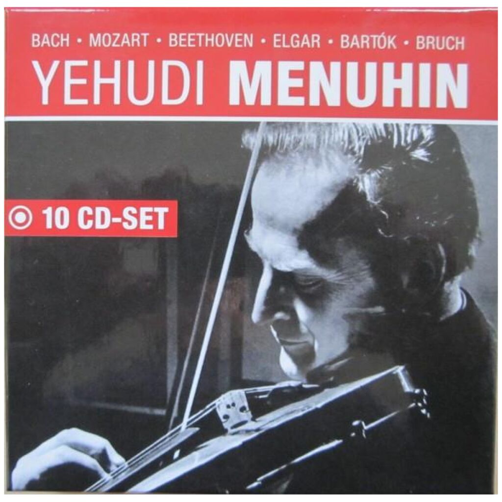 Yehudi Menuhin - Yehudi Menuhin (10xCD, Album, Mono + Box, Comp)