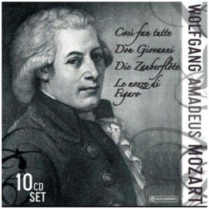 Wolfgang Amadeus Mozart - Cosi Fan Tutte / Don Giovanni / Die Zauberflöte / Le Nozze di Figaro (10xCD, Comp, RE)