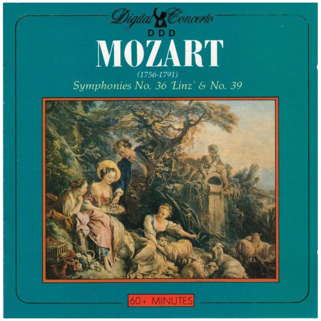 Mozart* - Symphonies No. 36 Linz & No. 39 (CD)>