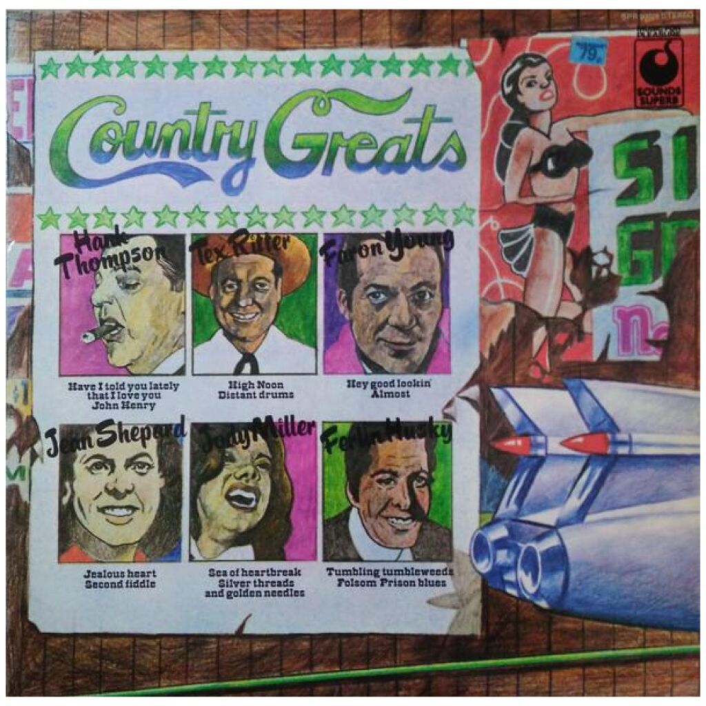 Various - Country Greats (LP, Comp, UK )