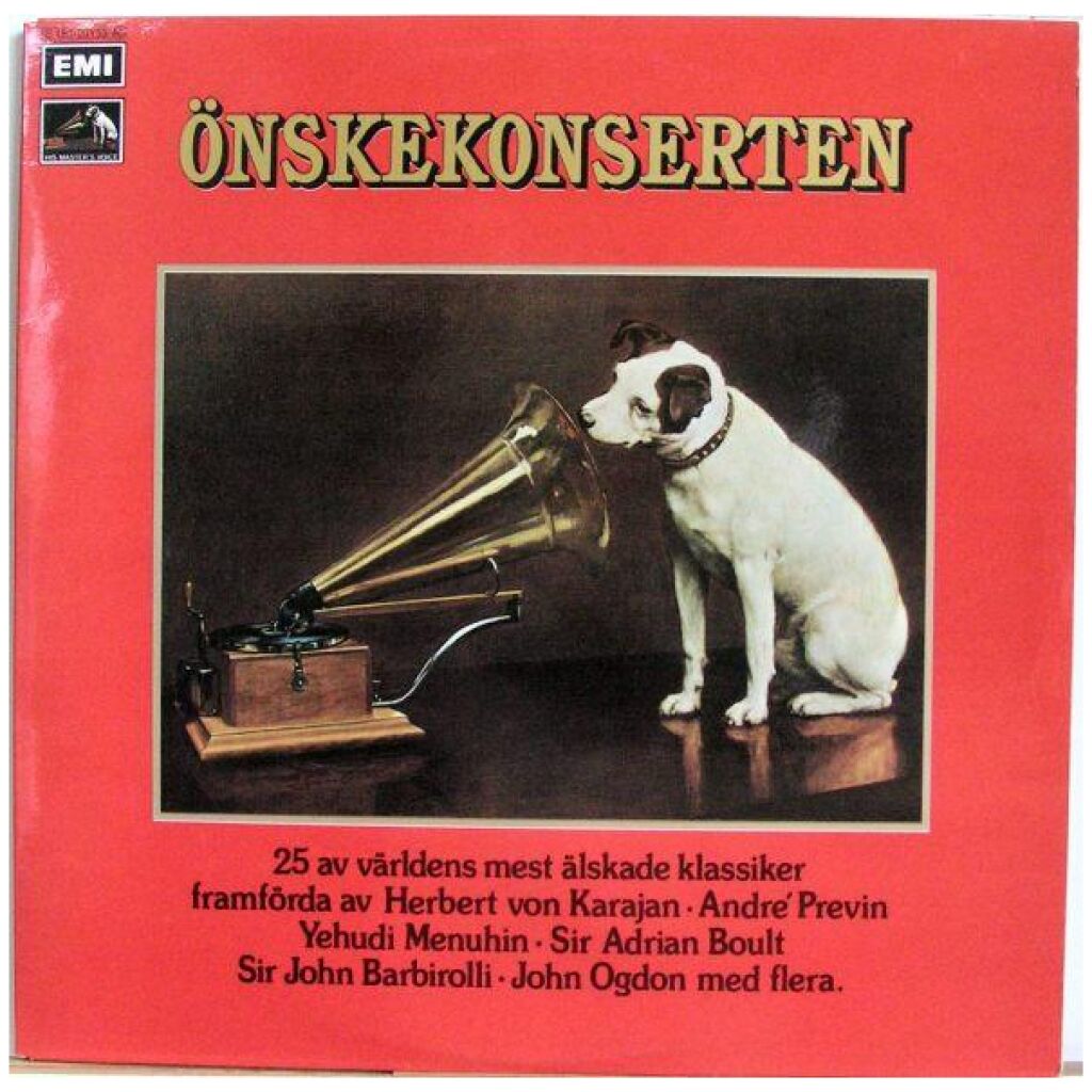 Various - Önskekonserten (2xLP, Comp, RE)