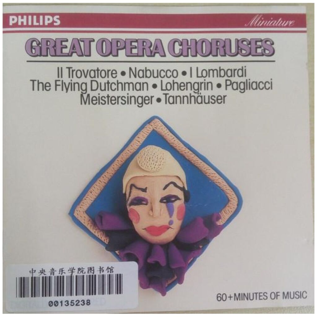 Various - Great Opera Choruses (CD, Comp)