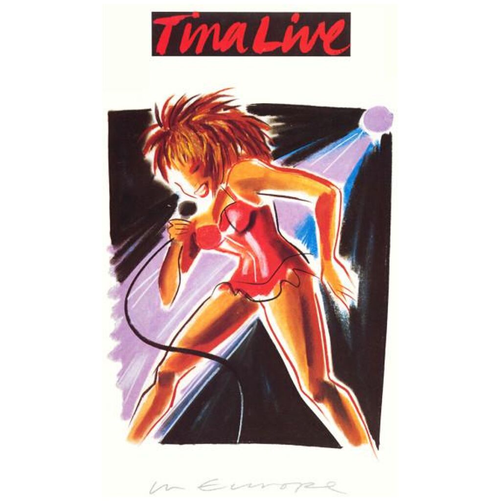 Tina Turner - Tina Live In Europe (2xLP, Album, Gat)