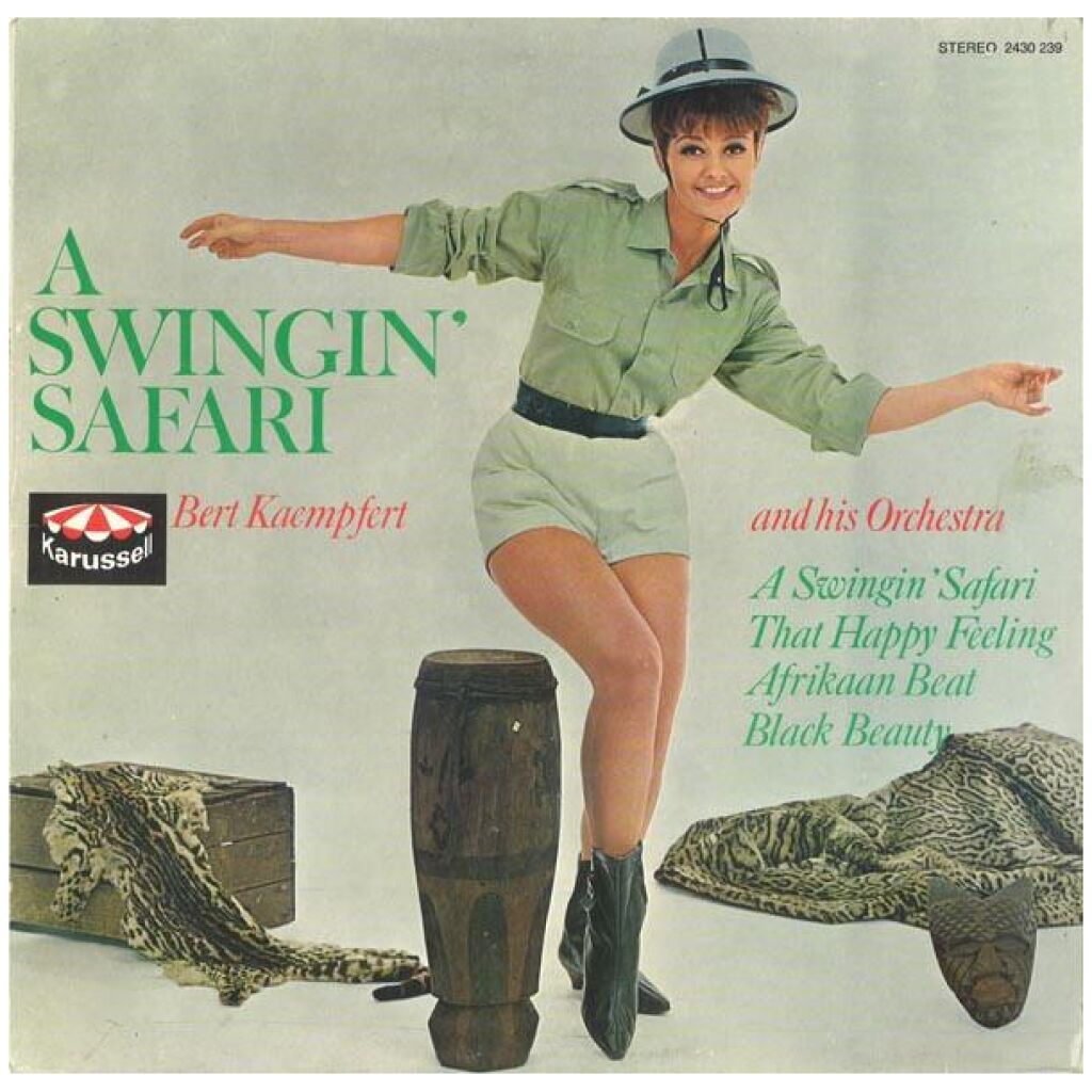 Bert Kaempfert And His Orchestra* - A Swingin Safari (LP, Album, RE)>