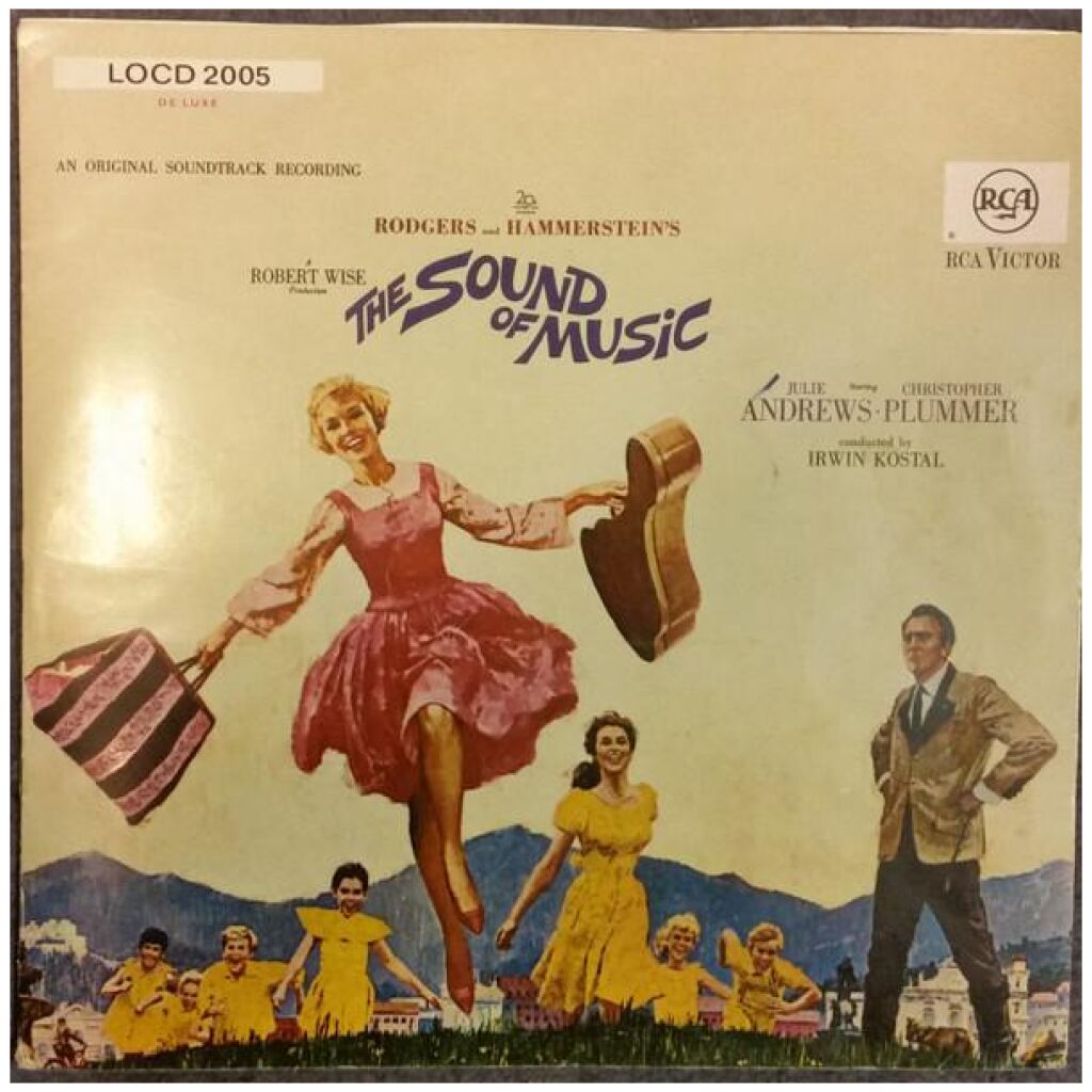 Rodgers And Hammerstein* - The Sound Of Music (An Original Soundtrack Recording) (LP, Album, Mono, Gat)