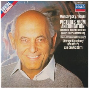 Mussorgsky* / Ravel*, Chicago Symphony Orchestra*, Sir Georg Solti* - Pictures From An Exhibition / Le Tombeau De Couperin (CD, Album)