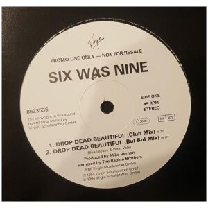 Six Was Nine - Drop Dead Beautiful (12, Promo)