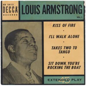 Louis Armstrong - Louis Armstrong Pops. vol. 1. (7, EP)