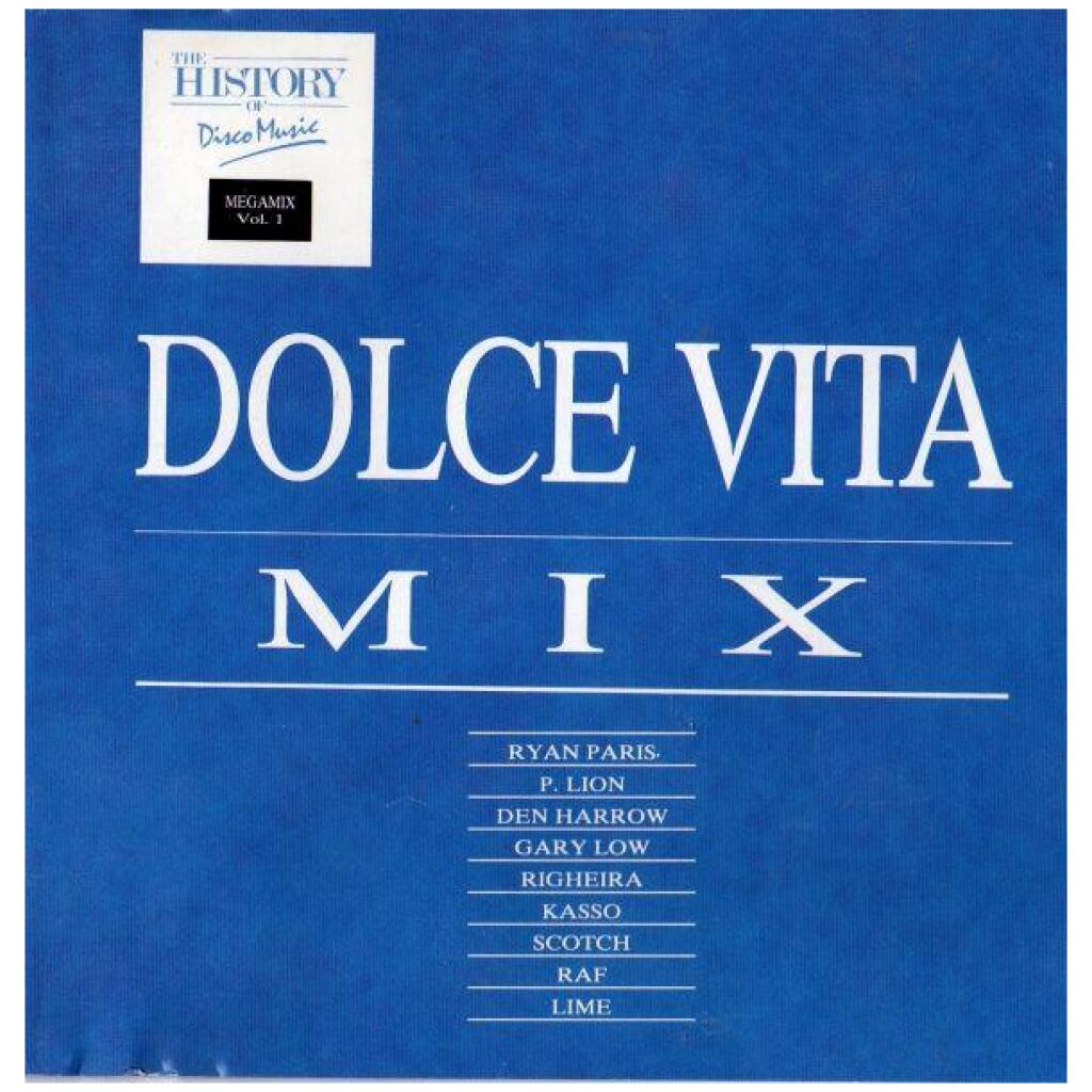 Various - Dolce Vita Mix (LP, Comp, P/Mixed)