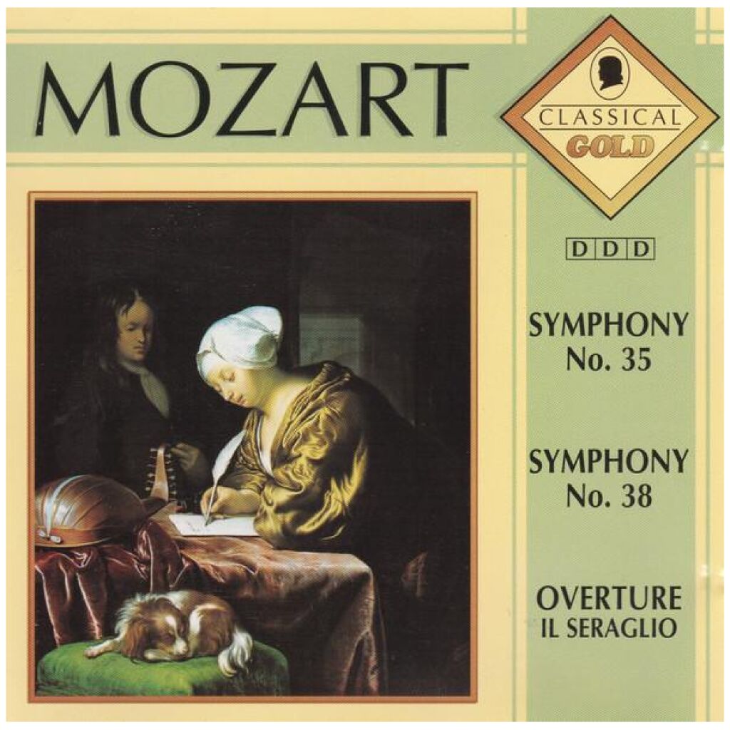 Mozart* - Symphony No. 35 / Symphony No. 38 / Overture Il Seraglio (CD)