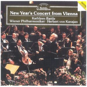Kathleen Battle, Wiener Philharmoniker, Herbert Von Karajan - New Years Concert from Vienna (CD, Album, RE)>