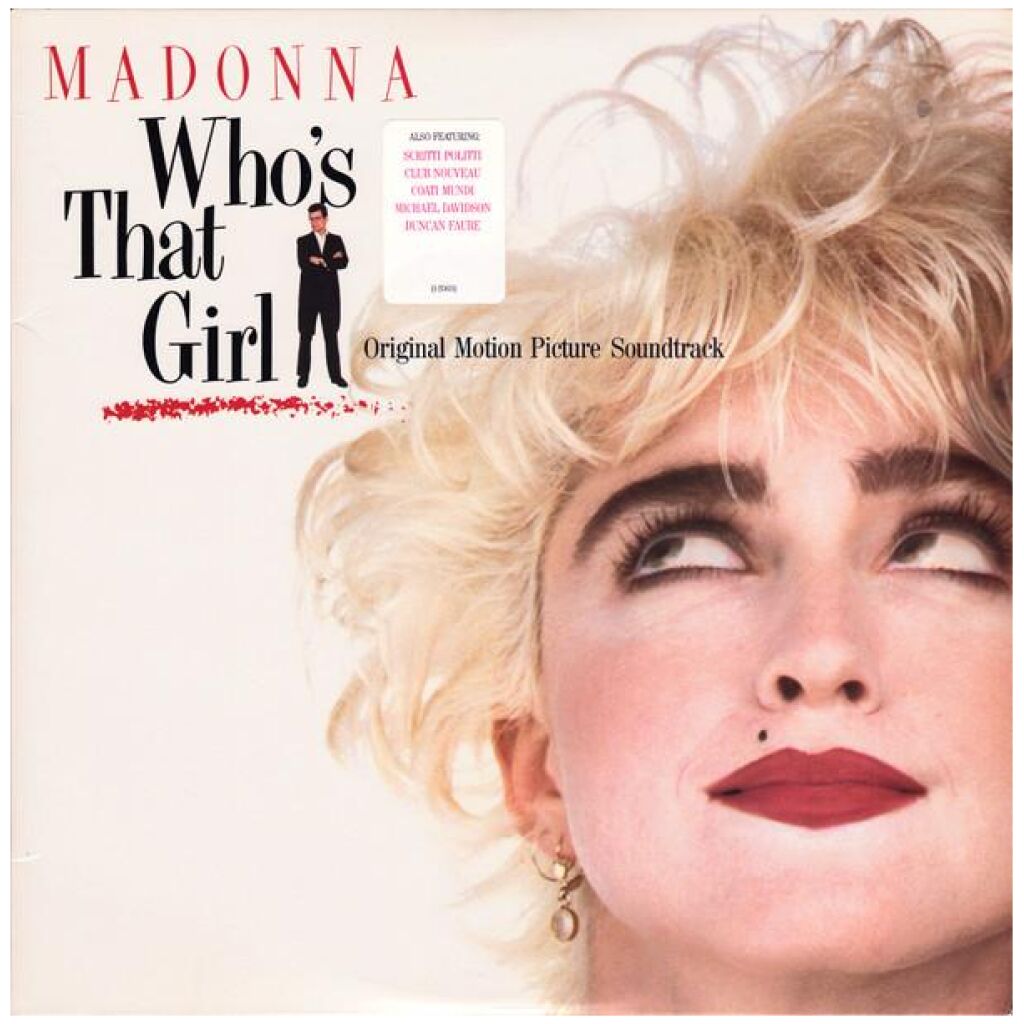 Madonna - Whos That Girl (Original Motion Picture Soundtrack) (LP, Album, SRC)>