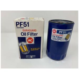 OLJEFILTER 4-cyl 6-cyl V6 + NYARE V8 305 350 GM 1982-94, AC DELCO PF51