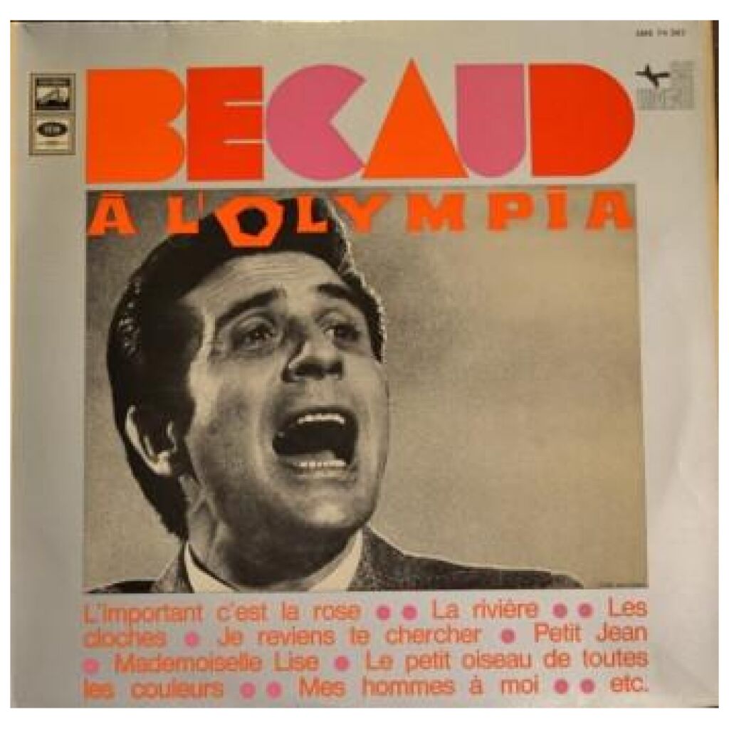 Gilbert Bécaud - Bécaud À LOlympia (LP)>