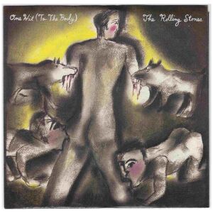 The Rolling Stones - One Hit (To The Body) (7, Promo, Styrene)