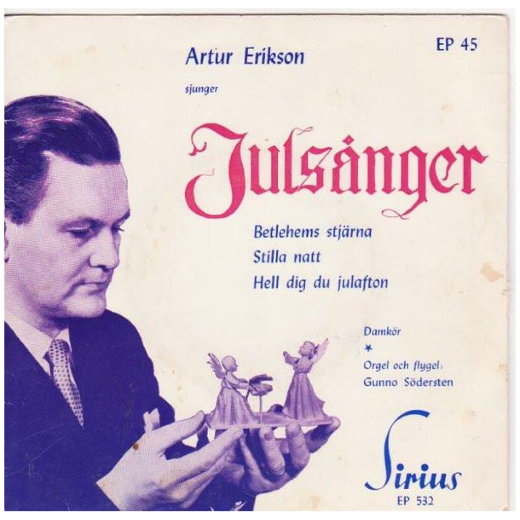 Artur Erikson - Julsånger (7, EP)