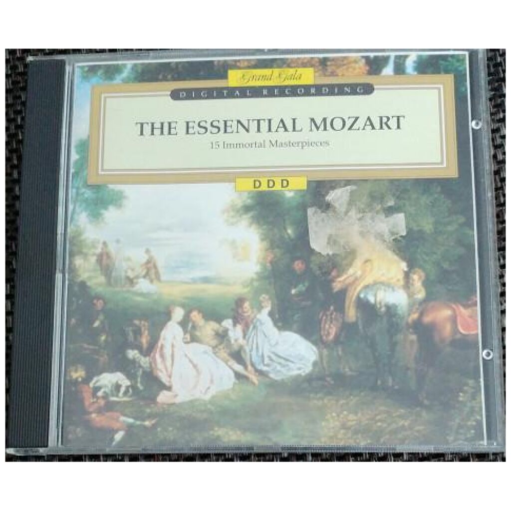 Wolfgang Amadeus Mozart - The Essential Mozart (15 Immortal Masterpieces) (CD, Comp)