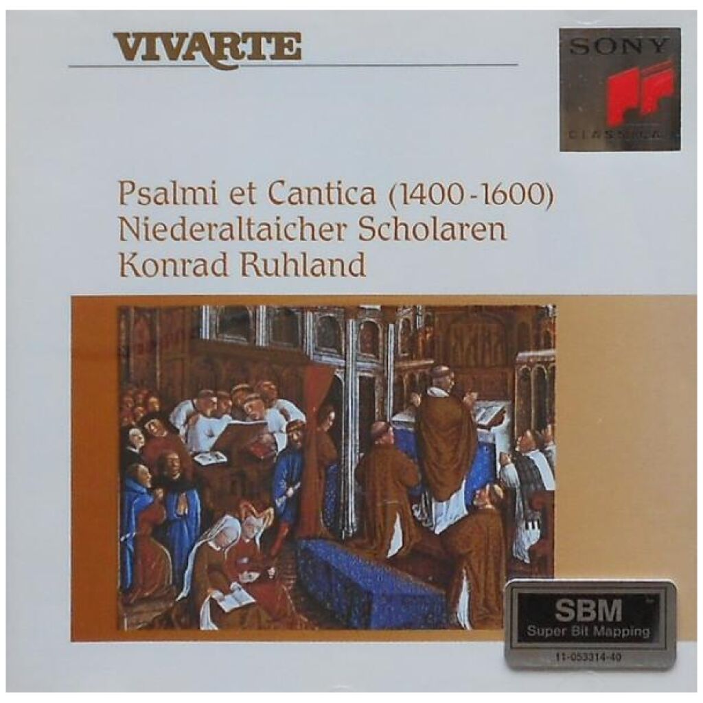 Niederaltaicher Scholaren, Konrad Ruhland - Psalmi Et Cantica (1400-1600) (CD)