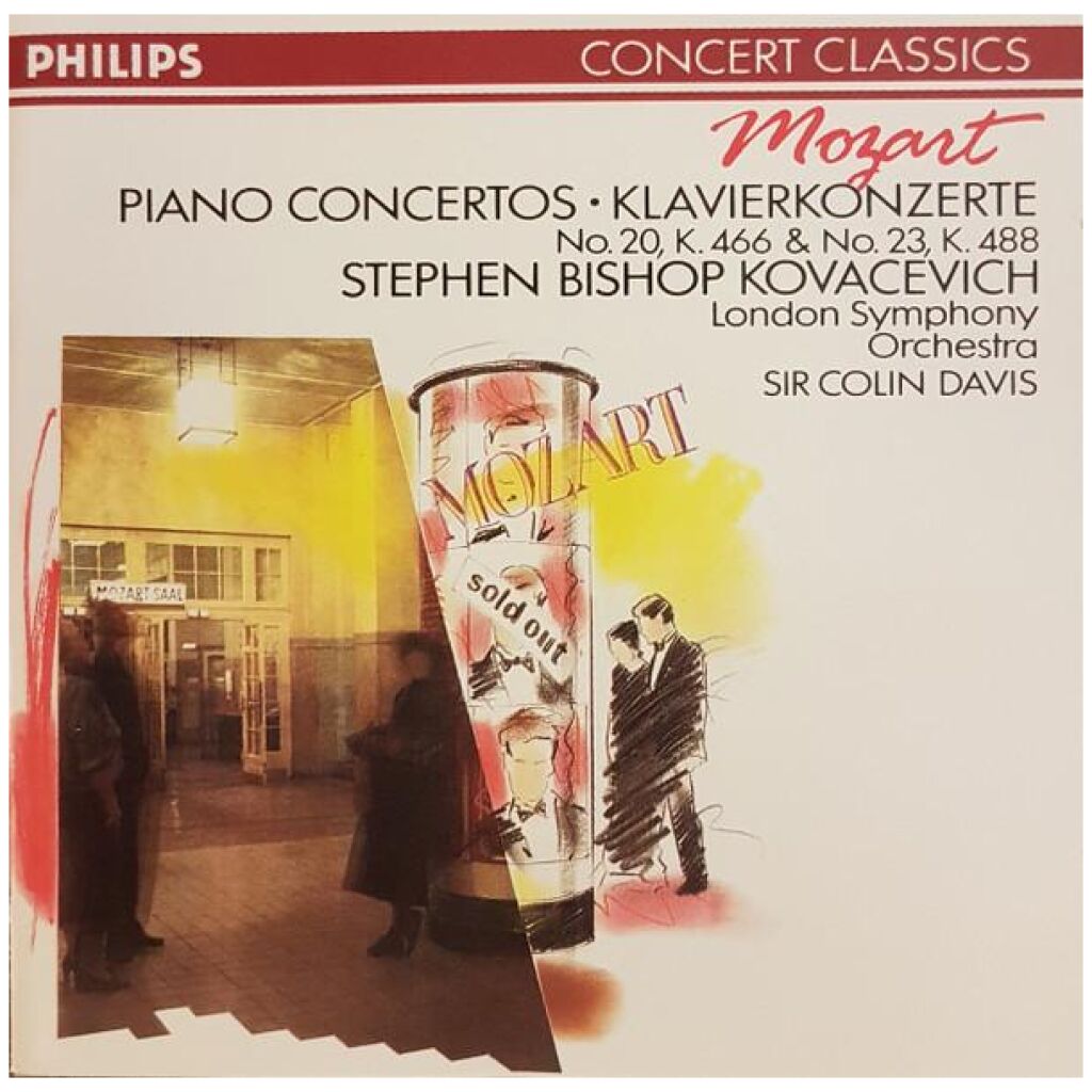 Mozart*, Stephen Bishop Kovacevich*, London Symphony Orchestra*, Sir Colin Davis - Piano Concerto Nos. 20 & 23 (CD, Album, RM)