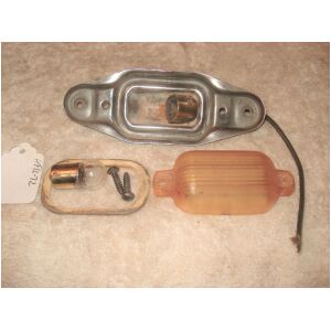 NUMMERSKYLT LAMPA BAK CHEVROLET & GMC 1967-92, NOS GM 5958467