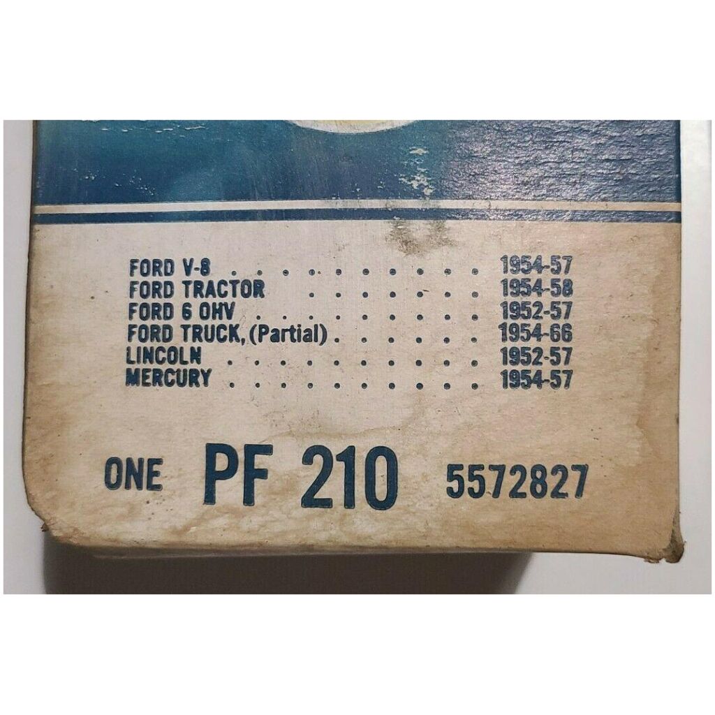 OLJEFILTER USA FORD 6, V8 1951-78, AC DELCO PF210