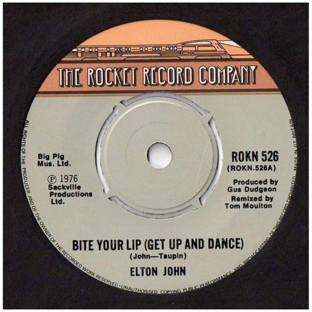 Elton John / Kiki Dee - Bite Your Lip (Get Up And Dance) (7, Single)