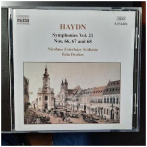 Haydn*, Nicolaus Esterházy Sinfonia, Béla Drahos* - Symphonies Vol. 21 - Nos. 66, 67 And 68 (CD, Album)