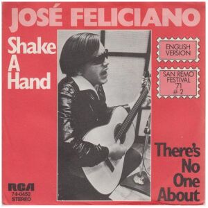 José Feliciano - Shake A Hand (7, Single, Promo)