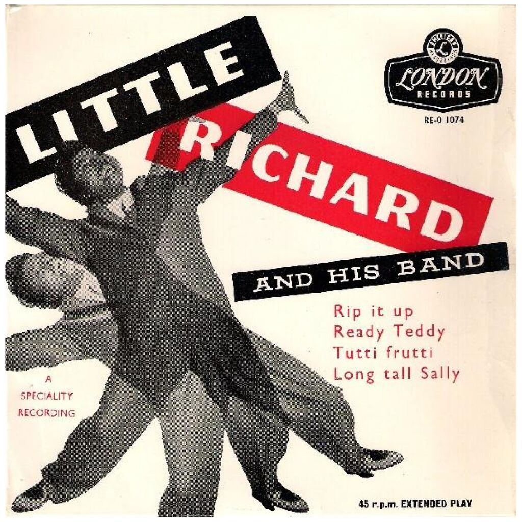Little Richard And His Band - Little Richard And His Band (7, EP, RE, Sil)