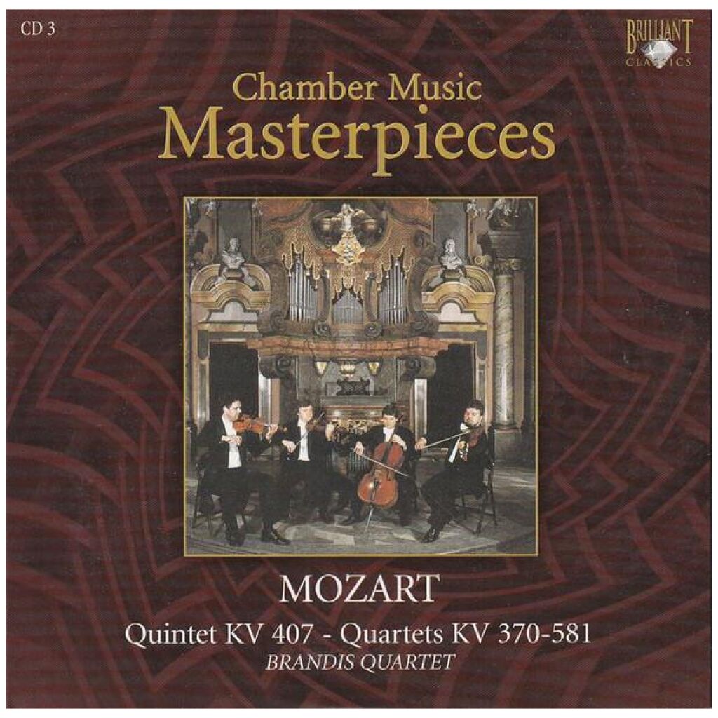 Mozart* - Brandis Quartet - Quintet KV 407 - Quartets KV 370 - 581 (CD)