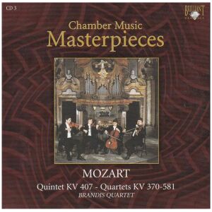 Mozart* - Brandis Quartet - Quintet KV 407 - Quartets KV 370 - 581 (CD)