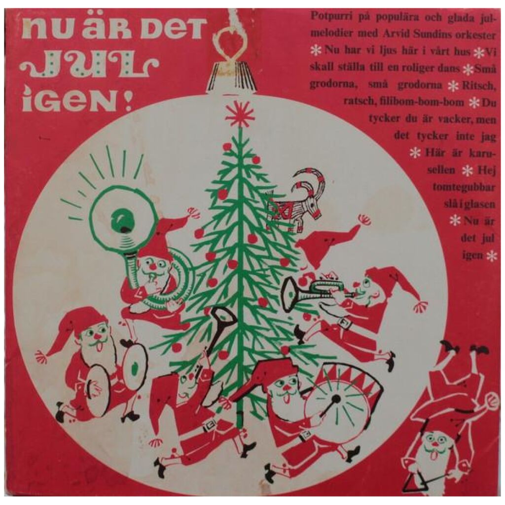 Arvid Sundins Orkester - Nu Är Det Jul Igen! (Flexi, 7, S/Sided)